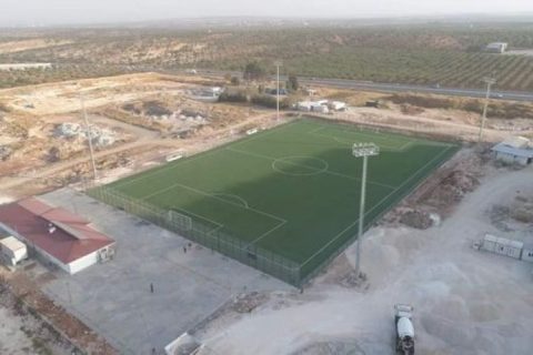 Milletvekili Şahin Yeni Yapılan Sahayı İnceledi