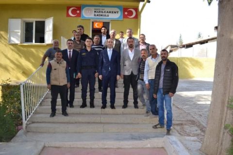Kaymakam Uğurlu ziyaretlerini sürdürüyor