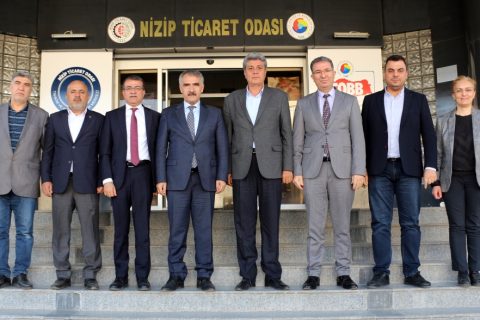 Gaziantep Vergi Dairesi Başkanlığı ve Nizip Vergi Dairesi’nden NTO’ya Ziyaret