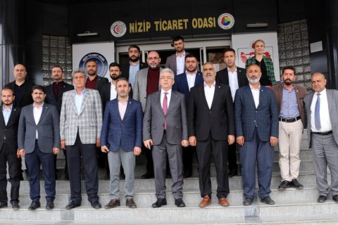 HÜDA PAR Nizip Ticaret Odası’nı Ziyaret Etti