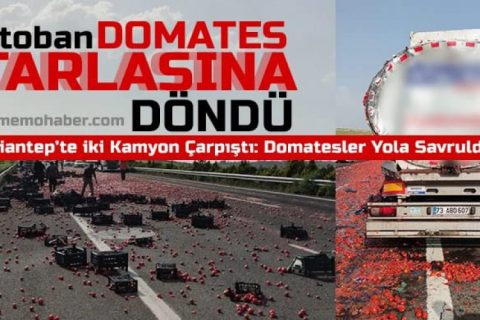 Otobanı Kırmızıya Büren Kaza!
