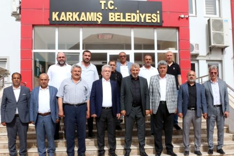 NTO’ dan Karkamış Belediye Başkanı Mustafa Güzel'e Hayırlı Olsun Ziyareti
