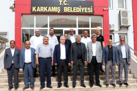 NTO’ dan Karkamış Belediye Başkanı Mustafa Güzel'e Hayırlı Olsun Ziyareti