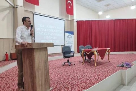 "2024 yili yaz kur'an kursu semineri" gerçekleştirildi