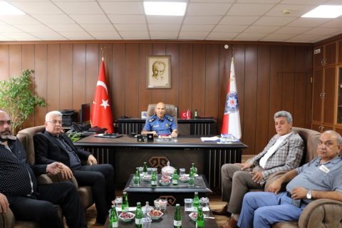 NTO'dan Nizip Emniyet Müdürü Fazlım Demir'e Rütbe Terfi Ziyareti