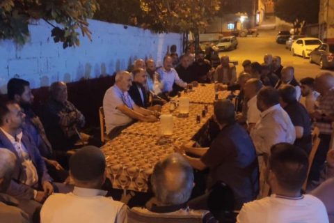 Ak Parti Nizip İlçe Başkanı Yakup Karakuş, Kocatepe Mahallesi'nde İstişare Toplantısı