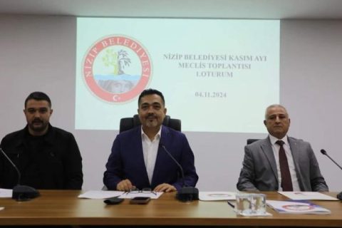 Nizip Belediyesi Kasım Ayı Meclis Toplantısı Gerçekleşti