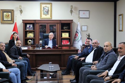 Nizip ilçe Jandarma Komutanı Binbaşı Can Sercan Altay’dan NTO’ya Ziyaret