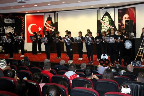 NTO'da Tatlıcak Ortaokulu'nun 10 Kasım Atatürk'ü Anma Etkinliği Düzenledi