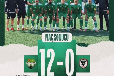 Nizipspor, Gazişehirgücü Spor'u 12-0 Gibi Farklı Bir Skorla Yendi!