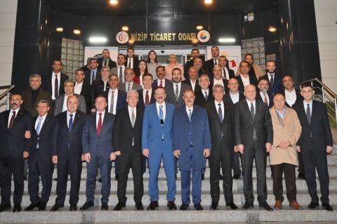TOBB Başkanımız M. Rifat Hisarcıklıoğlu NTO'yu Ziyaret Etti