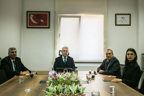 Gaziantep Ulaştırma ve Altyapı Bakanlığı 7. Bölge Müdürü Ömer Alkış ve Gaziantep Tica