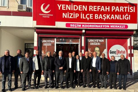NTO’dan Yeniden Refah Partisi İlçe Yönetimine Hayırlı Olsun Ziyareti