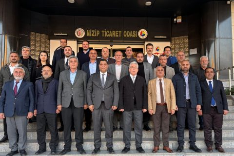 CHP Gaziantep İl Başkanı Reis Reisoğlu ve İlçe Başkanlarından Nizip Ticaret Odası’na 