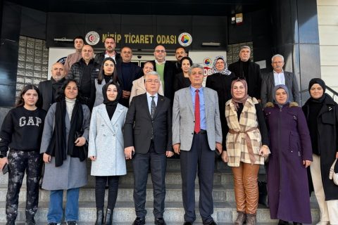 Akparti nizip kadin kollari heyetinden nto’ya ziyaret