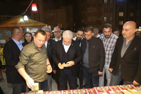 NTO heyeti'nden Ramazan Sokağı'na ziyaret