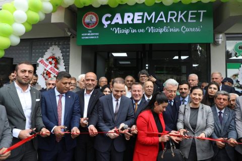 Çare Market, Metin Özmen Camii Altında Hizmete Açıldı