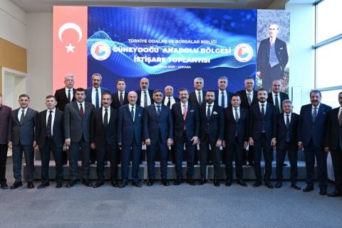NTO Başkanı Mehmet Özyurt, Güneydoğu Anadolu Oda ve Borsa Başkanları İstişare Toplant