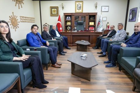Gaziantep Ticaret İl Müdür V. Burhan Kahraman, NTO’yu Ziyaret Etti