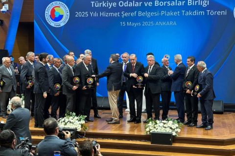 Başkanımız Gururlandırdı: TOBB’da Anlamlı Ödül, Cumhurbaşkanımızın Katılımıyla Takdim