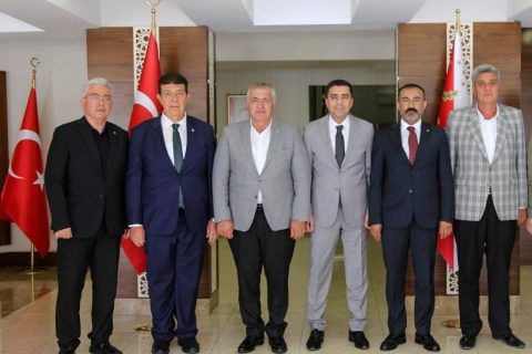 Nto başkanlari, şanliurfa il emniyet müdürü atilla aksoy’a ziyarette bulundu