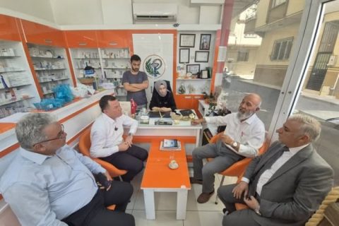 Başkan Doğan’dan Eczacılara destek ziyareti