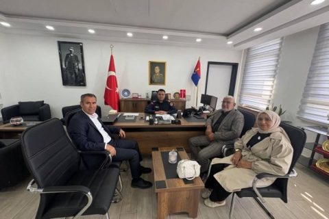 AK Parti Nizip Sosyal Politikalar Başkanlığından Jandarma Komutanlığına Ziyaret