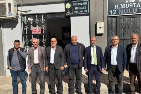 AK Parti Nizip İlçe Teşkilatından Mahalle Muhtarlarına Ziyaret