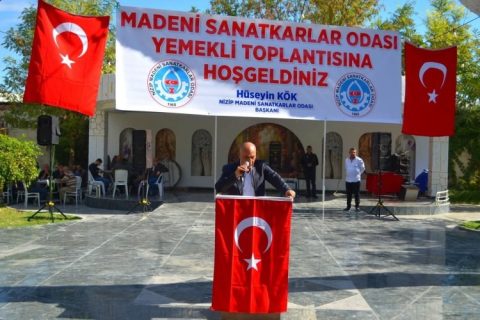 Nizip Madeni Sanatkârlar Odası Başkanlık Seçim Startı Hüseyin Kök’ten Geldi