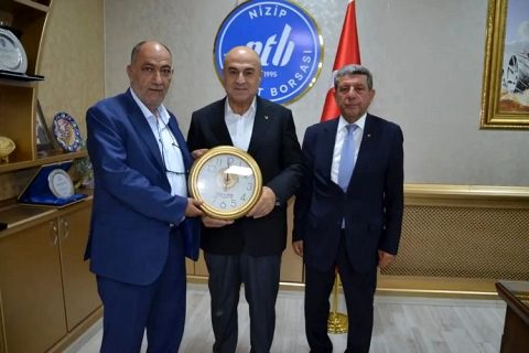 NİZİP MADENİ SANATKÂRLAR ODASI’NDAN NTB’YE HAYIRLI OLSUN ZİYARETİ