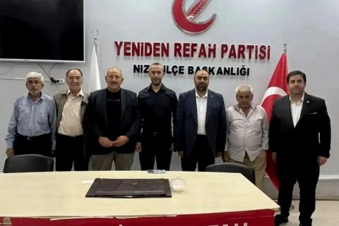 YENİDEN REFAH PARTİSİ NİZİP İLÇE TEŞKİLATINDA HAFTALIK OLAĞAN TOPLANTI