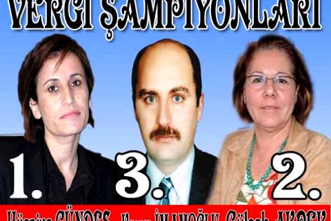2006 Yılı Vergi Rekortmenleri Belirlendi