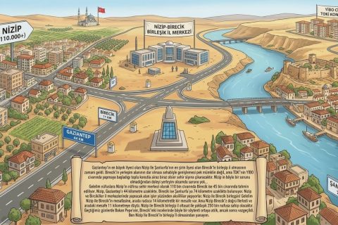 Nizip ile Birecik birleşip il olsun