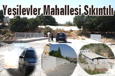 Yeşilevler Mahallesi Müjdeli Haber Bekliyor