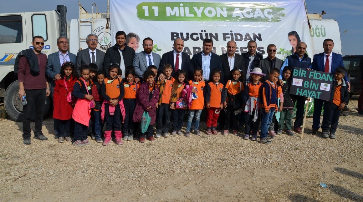 MILLI AGAÇLANDIRMA GÜNÜ ETKINLIGINE KATILDIK