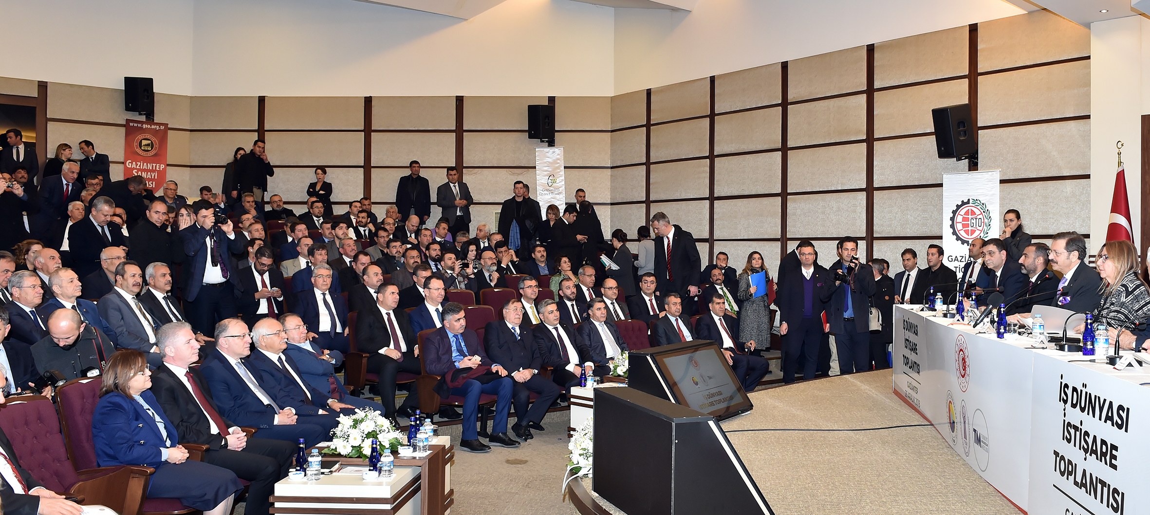 GAZIANTEP IS DÜNYASI ISTISARE TOPLANTISINA KATILDIK