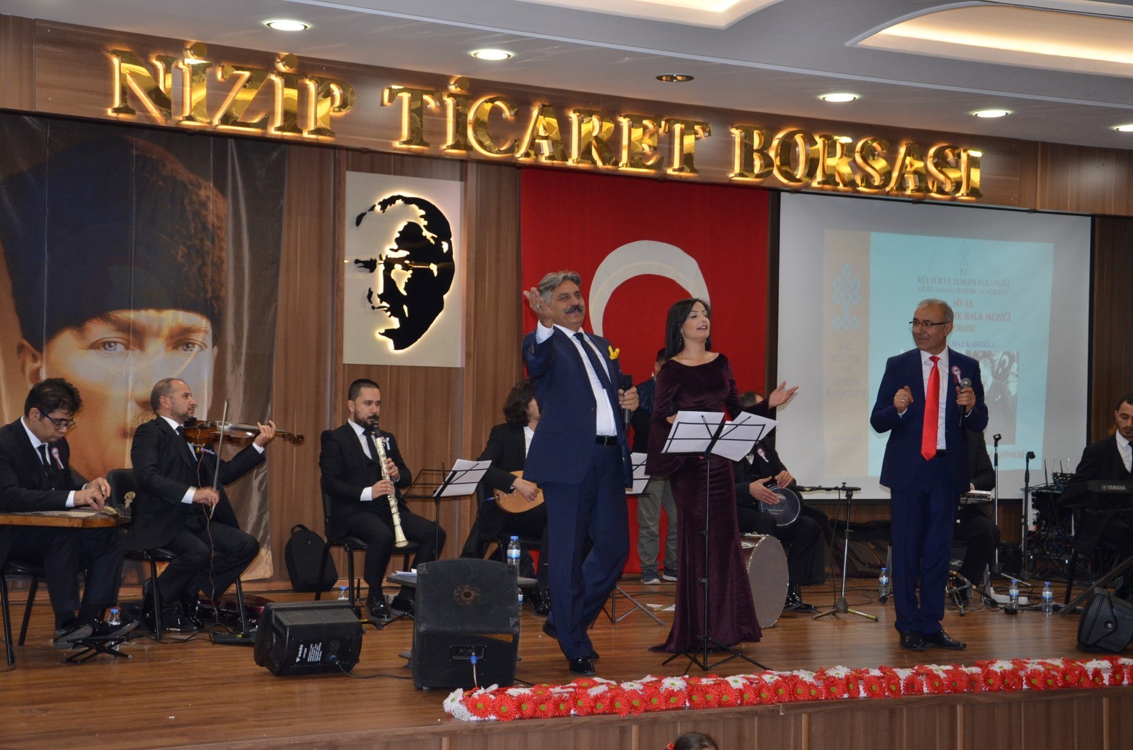 24 KASIM ÖGRETMENLER GÜNÜ BORSAMIZDA DÜZENLENEN KONSERLE KUTLANDI