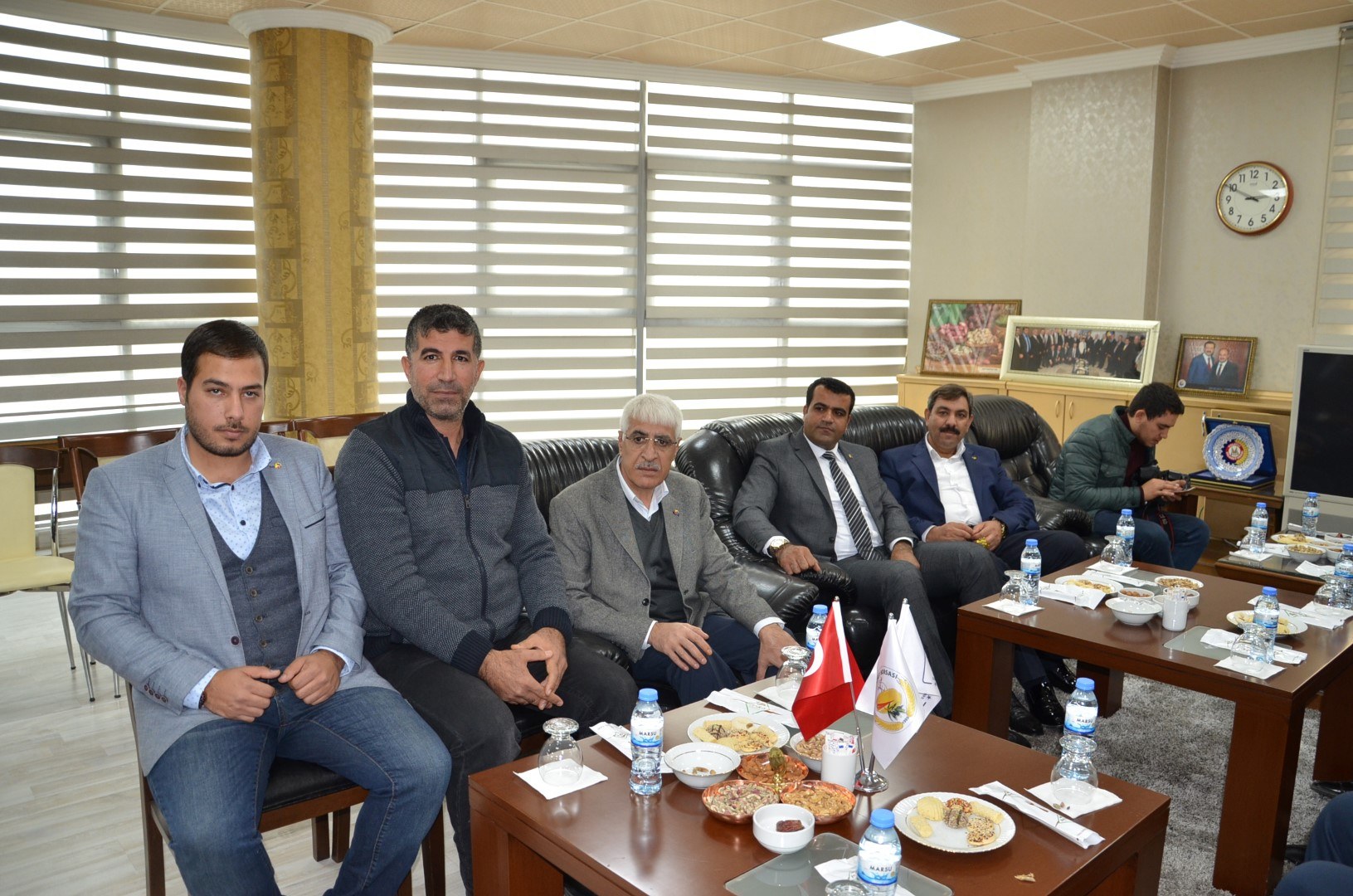 GAZIANTEP VALISI DAVUT GÜL BORSAMIZA IADE-I ZIYARETTE BULUNDU