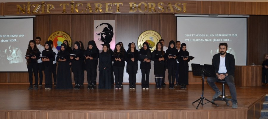 BORSAMIZDA HZ.MEVLANA'YI ANMA ETKINLIKLERI DÜZENLENDI