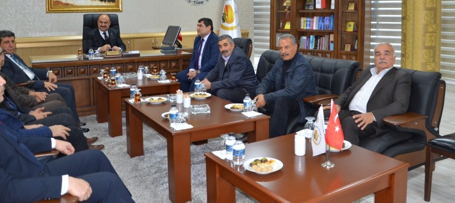 NIZIP KAYMAKAMI KEMAL SAHIN BORSAMIZA IADE-I ZIYARETTE BULUNDU