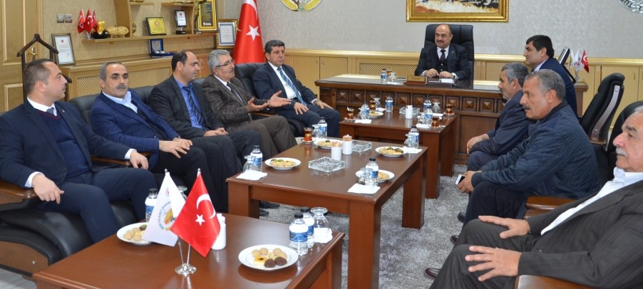 NIZIP KAYMAKAMI KEMAL SAHIN BORSAMIZA IADE-I ZIYARETTE BULUNDU