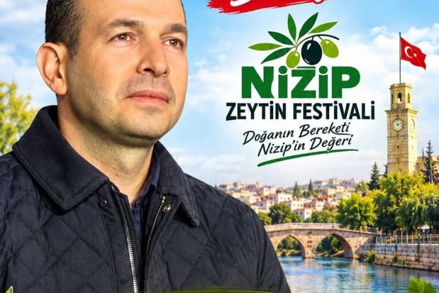 NİZİP ZEYTİN FESTİVALİ İÇİN GERİ SAYIM BAŞLADI! 🫒