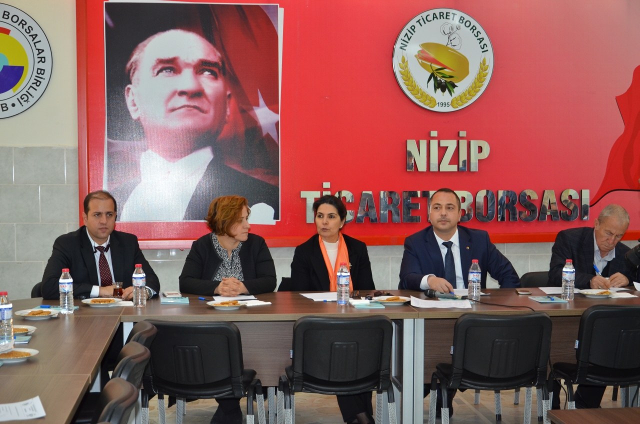 UR-GE PROJESI BILGILENDIRME TOPLANTISI ve ANTEP FISTIGI ÇALISTAYI DÜZENLENDI