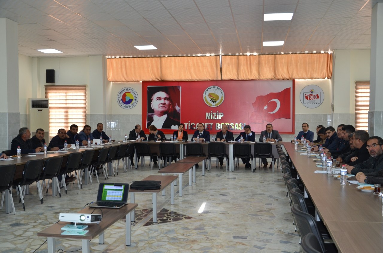 UR-GE PROJESI BILGILENDIRME TOPLANTISI ve ANTEP FISTIGI ÇALISTAYI DÜZENLENDI