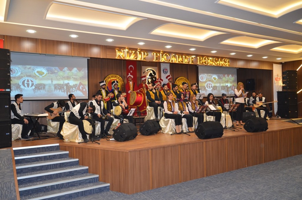 “GAZI’M” ANTEP KONSERI BORSAMIZDA DÜZENLENDI
