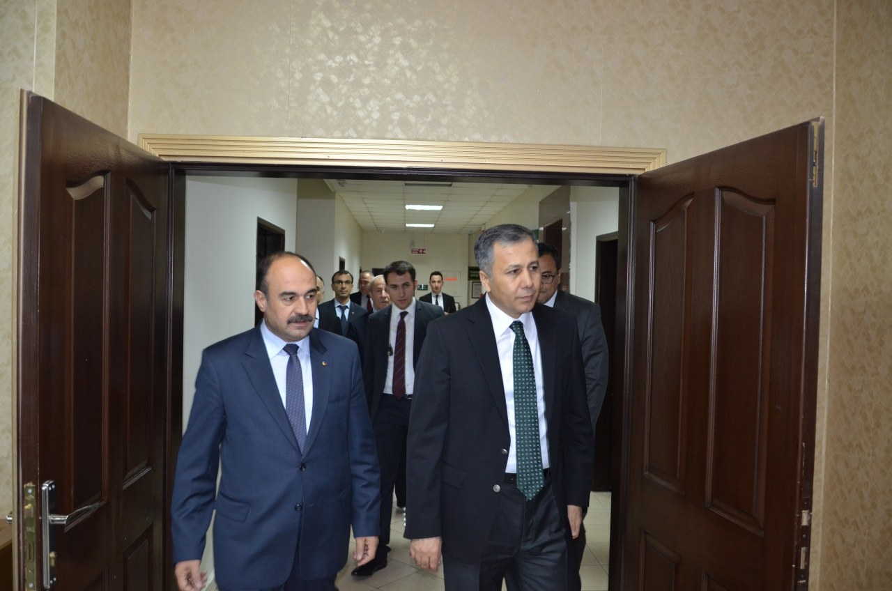 GAZIANTEP VALISI ALI YERLIKAYA BORSAMIZI ZIYARET ETTI
