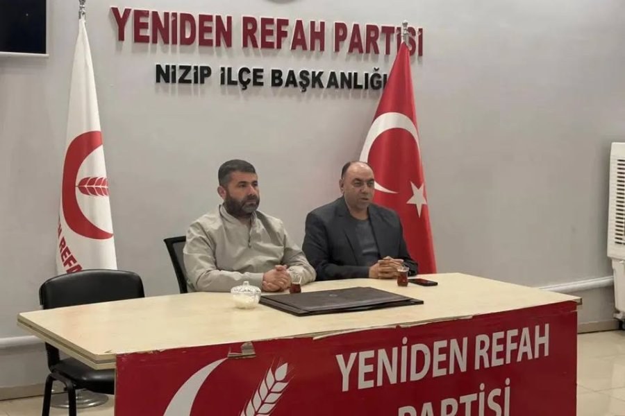 YENİDEN REFAH PARTİSİ NİZİP TEŞKİLATI HAFTALIK TOPLANTISINI GERÇEKLEŞTİRDİ