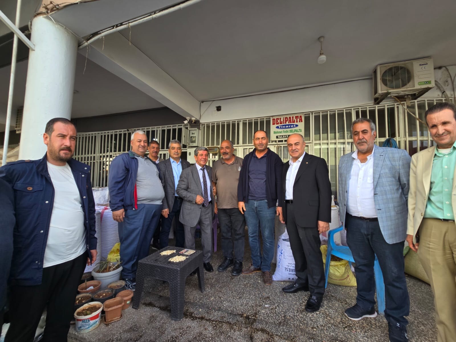 NİZİP TİCARET BORSASI FISTIK HALİ ESNAFIYLA BİR ARAYA GELDİ