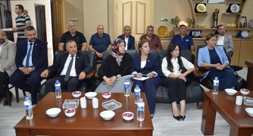YENİ PARTİ HEYETİNDEN NİZİP TİCARET BORSASI’NA ZİYARET
