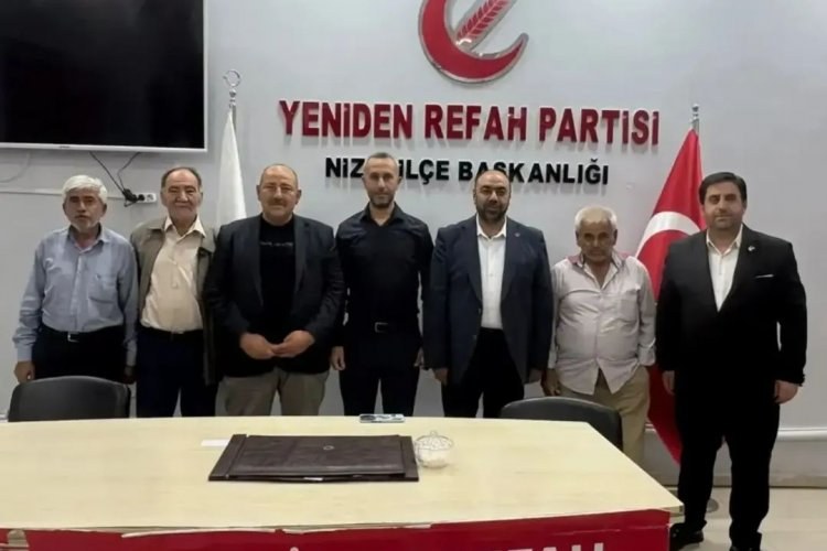 YENİDEN REFAH PARTİSİ NİZİP İLÇE TEŞKİLATINDA HAFTALIK OLAĞAN TOPLANTI